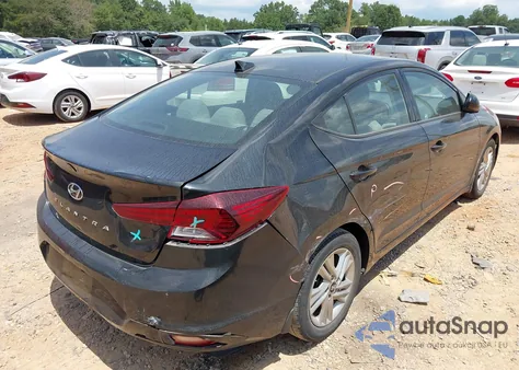 2019 Hyundai Elantra Sel from USA, damaged, VIN 5NPD84LF6KH477572